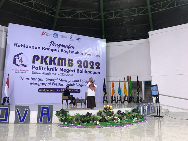 Narasumber PPKMB Politeknik Negeri Balikpapan