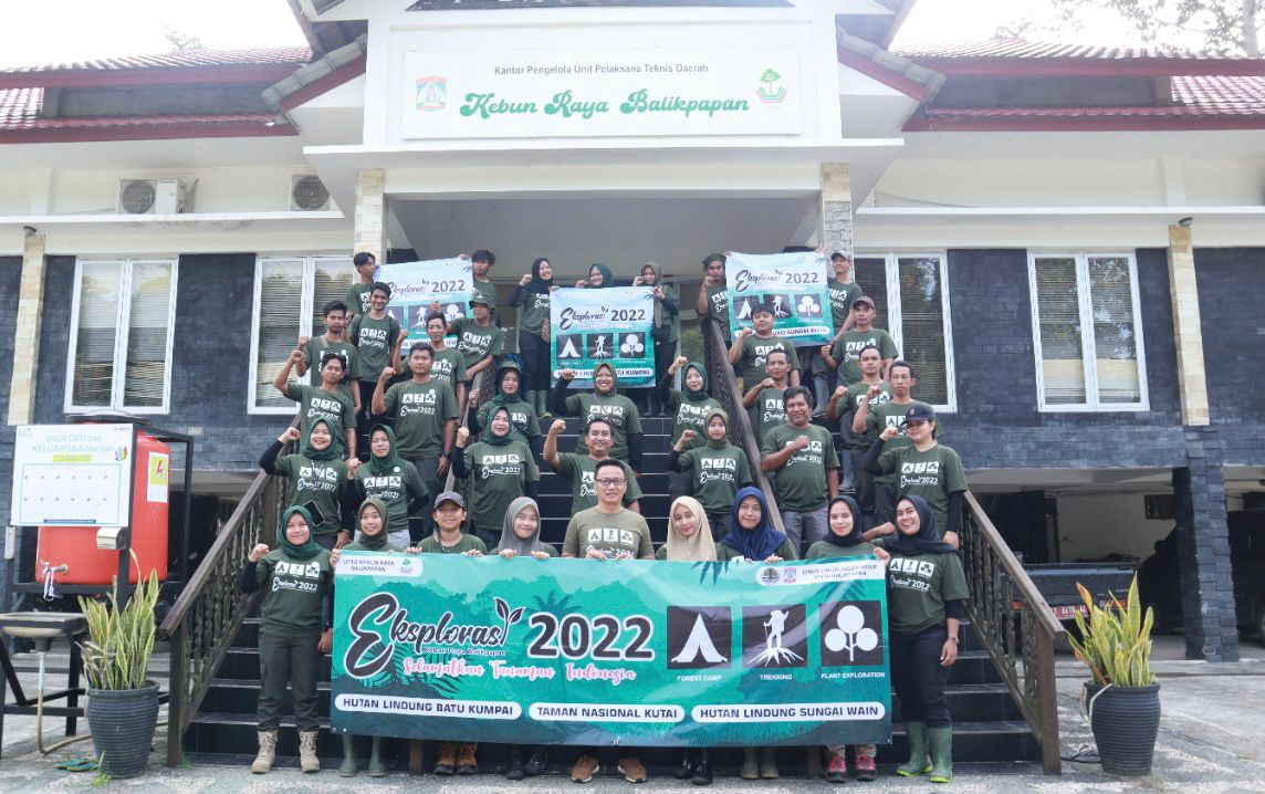 Eksplorasi Kebun Raya Balikpapan Tahun 2022