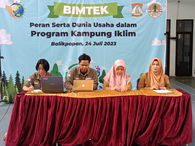 Bimbingan Teknis Peran Serta Dunia Usaha dalam Program Kampung Iklim