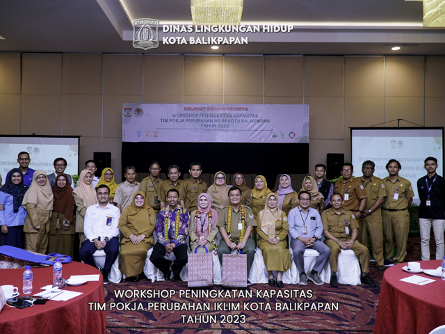 Workshop Peningkatan Kapasitas Tim Pokja Perubahan Iklim Kota Balikpapan