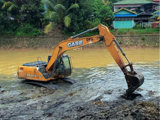 Kegiatan rutin penanganan sedimentasi oleh Dinas Pekerjaan Umum Kota Balikpapan